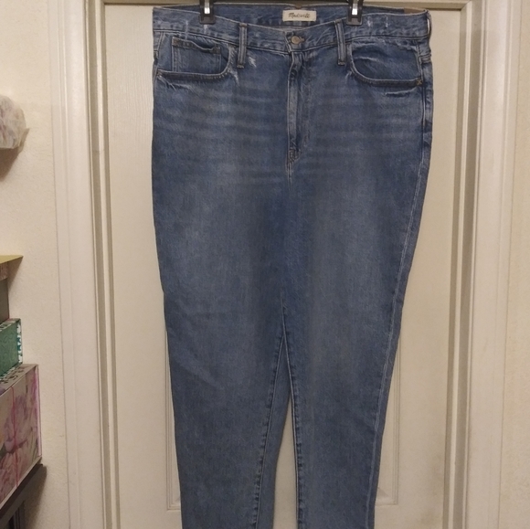 Madewell Denim - The Momjean, W 33, Madewell, NWT